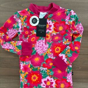 Size 4/5 HoneySuckle Swim Co Rashguard NWT